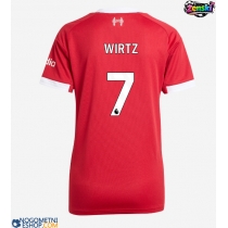 Ženski Nogometni dresi Liverpool Florian Wirtz #7 Domači 2025-26 Kratek Rokav